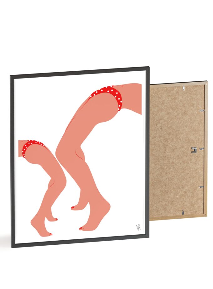 Sisters Poster, Framed