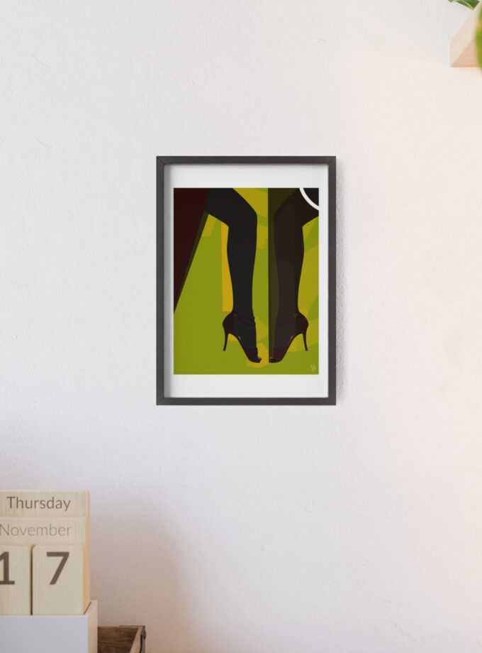 You Are My Mirror Poster, Framed