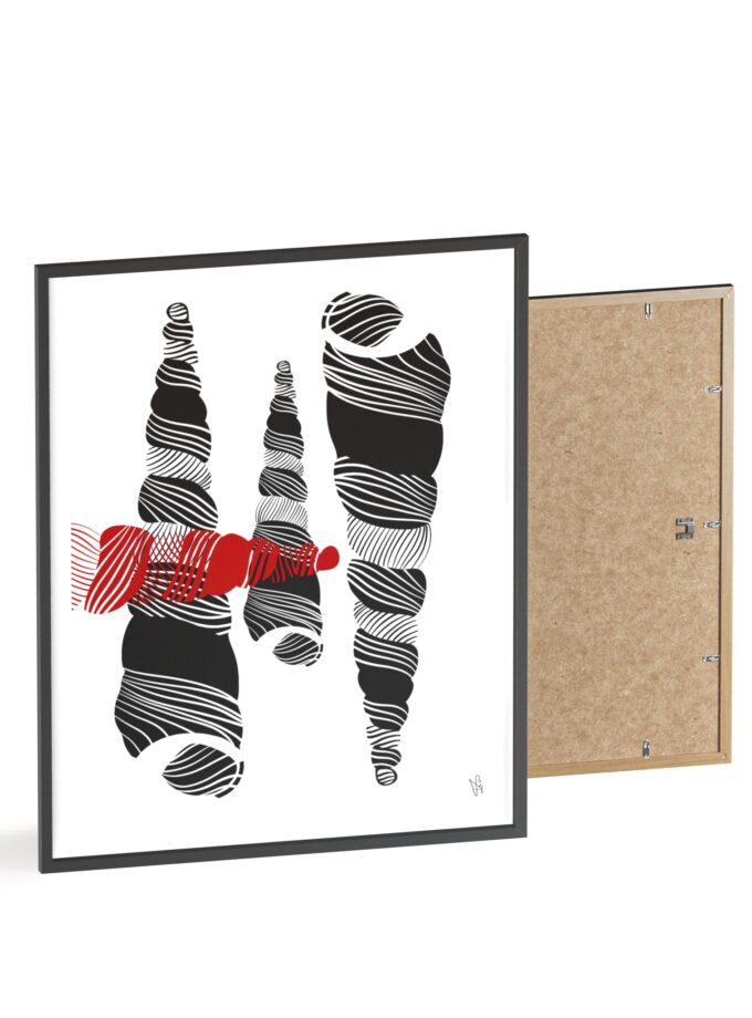 Clash Poster, Framed