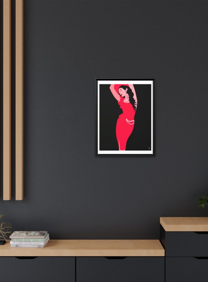 Goddess Canvas, Framed