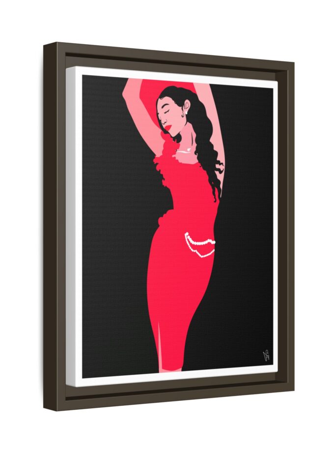 Goddess Canvas, Framed