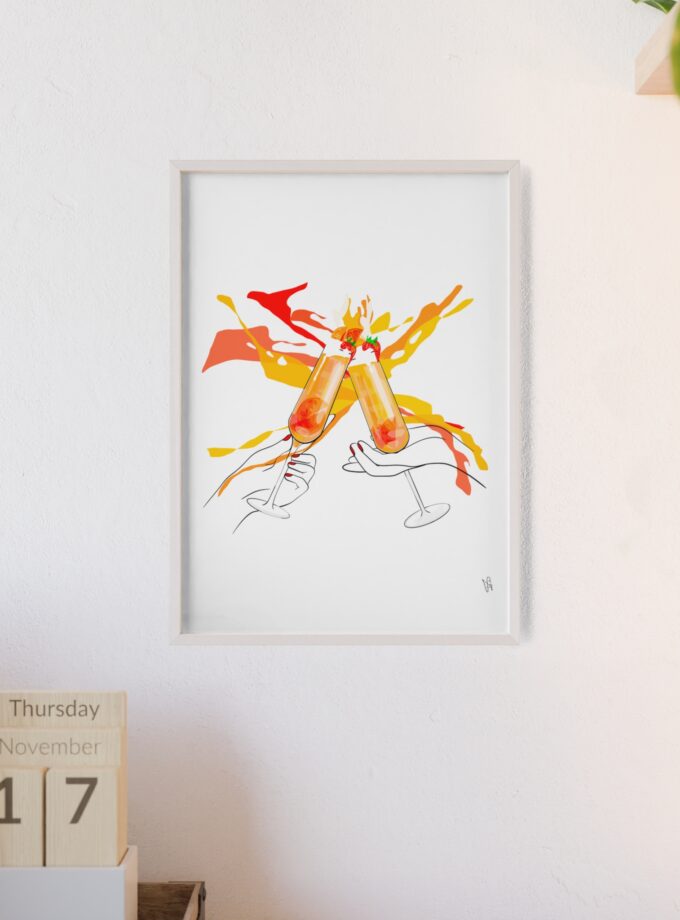 Good News Poster, Framed