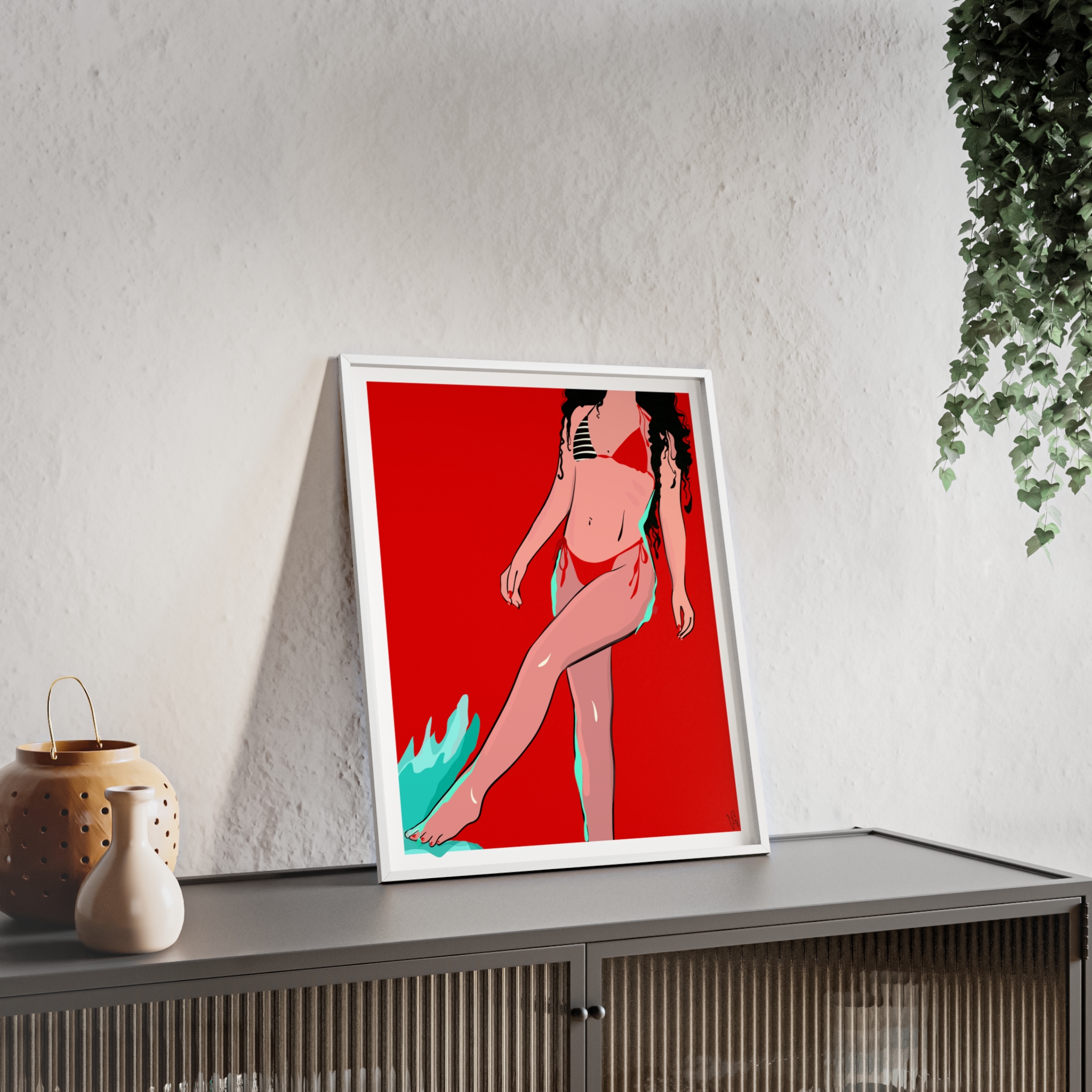 Budva Poster, Framed - Image 15