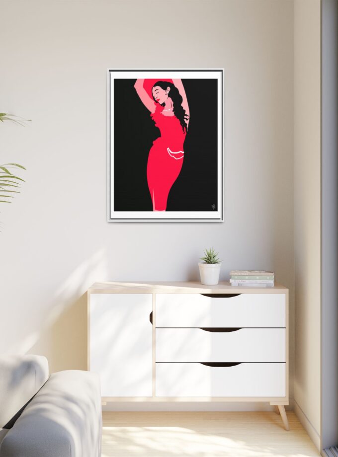 Goddess Canvas, Framed