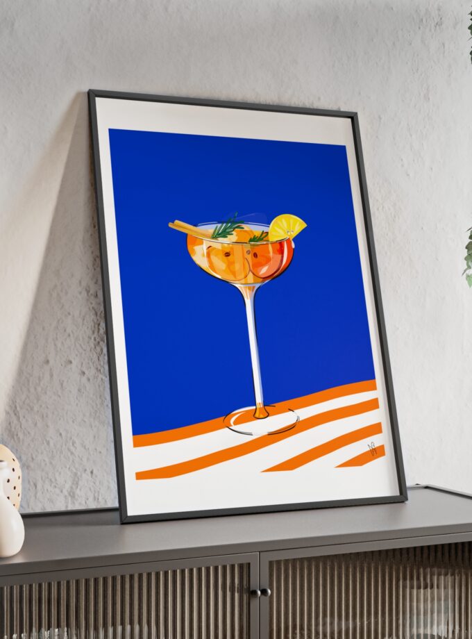 Apple Cider Poster, Framed