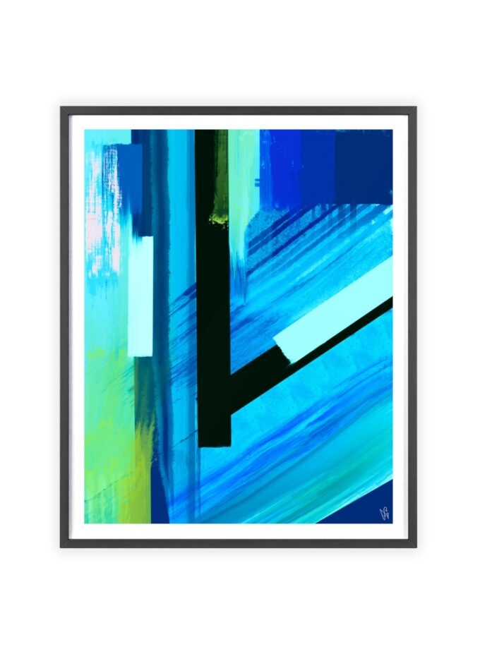 Future Poster, Framed