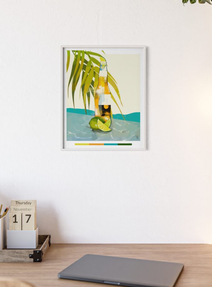 Beer In Kraljev Gaj Poster, Framed