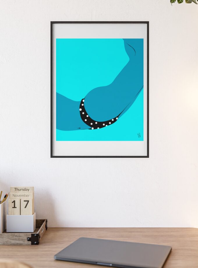 Dive In Poster, Framed