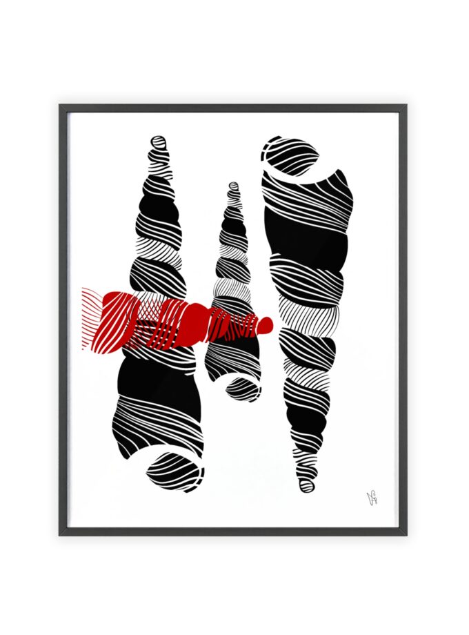 Clash Poster, Framed