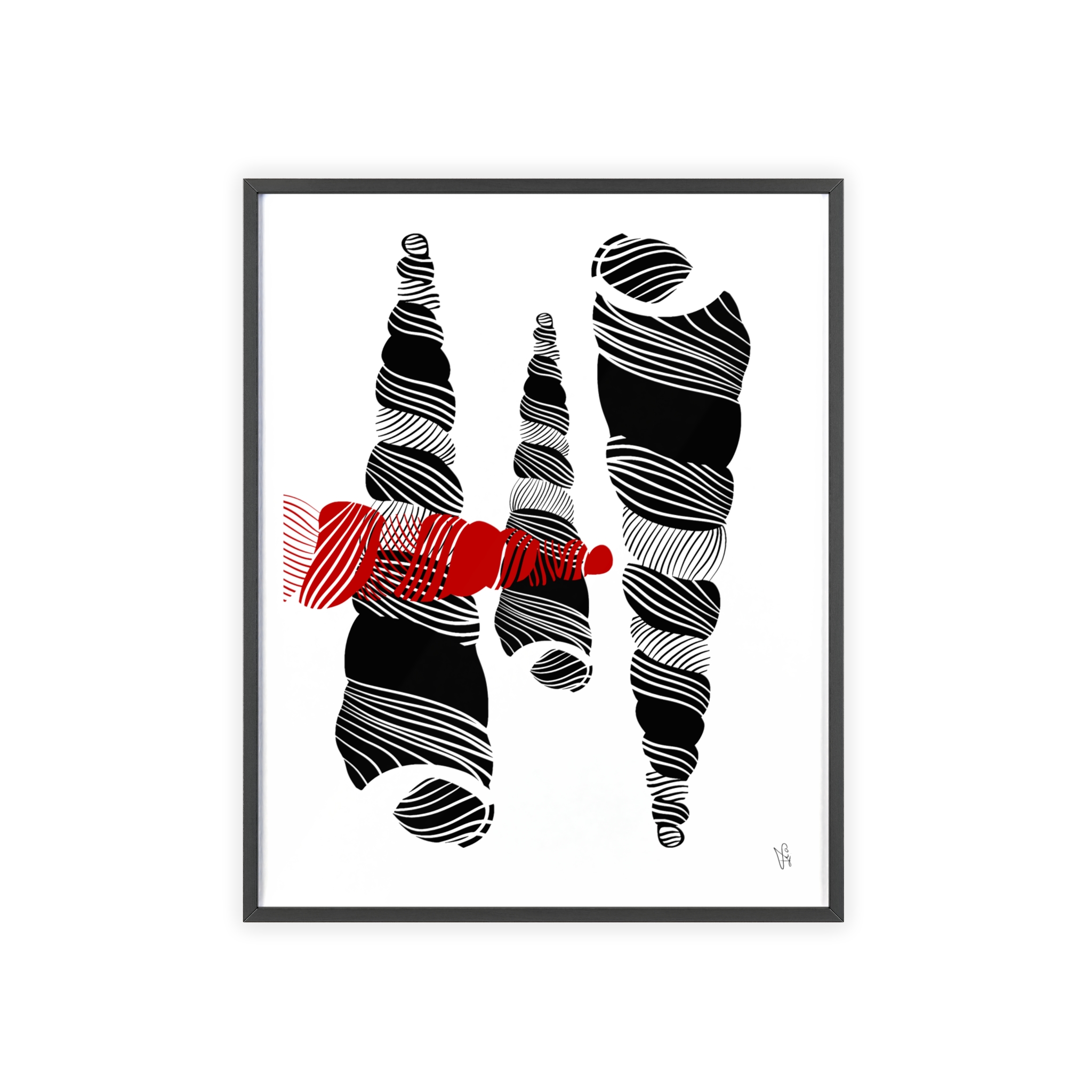 Clash Poster, Framed