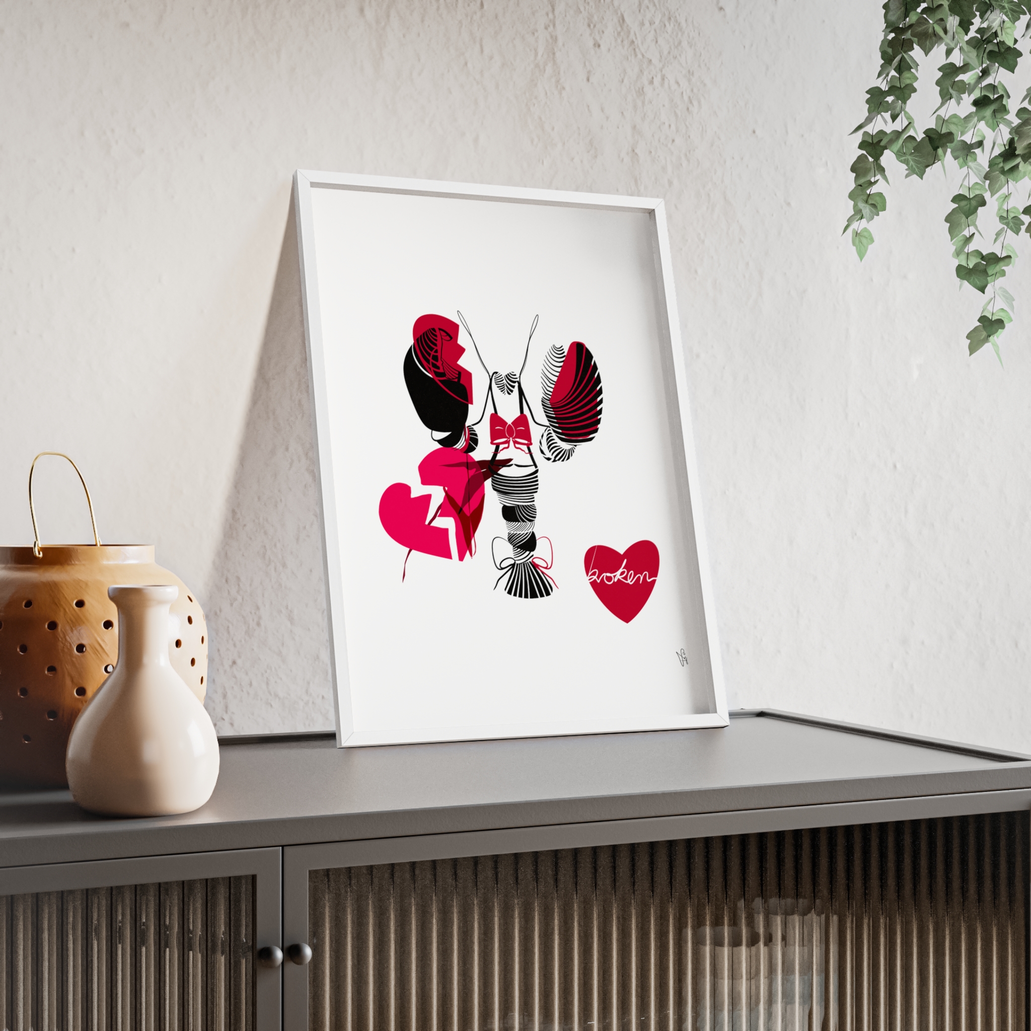 Heartbroken Poster, Framed - Image 47