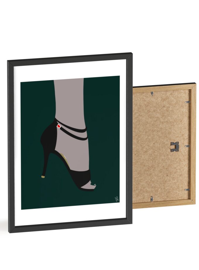 Emerald Poster, Framed