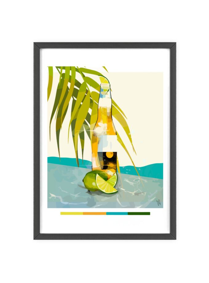 Beer In Kraljev Gaj Poster, Framed