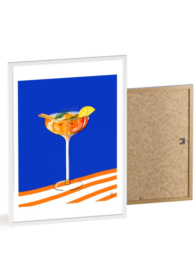 Apple Cider Poster, Framed