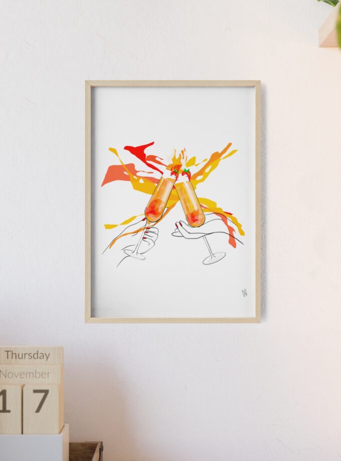 Good News Poster, Framed