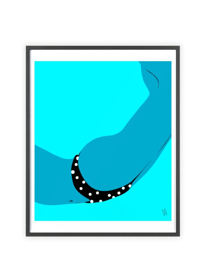 Dive In Poster, Framed