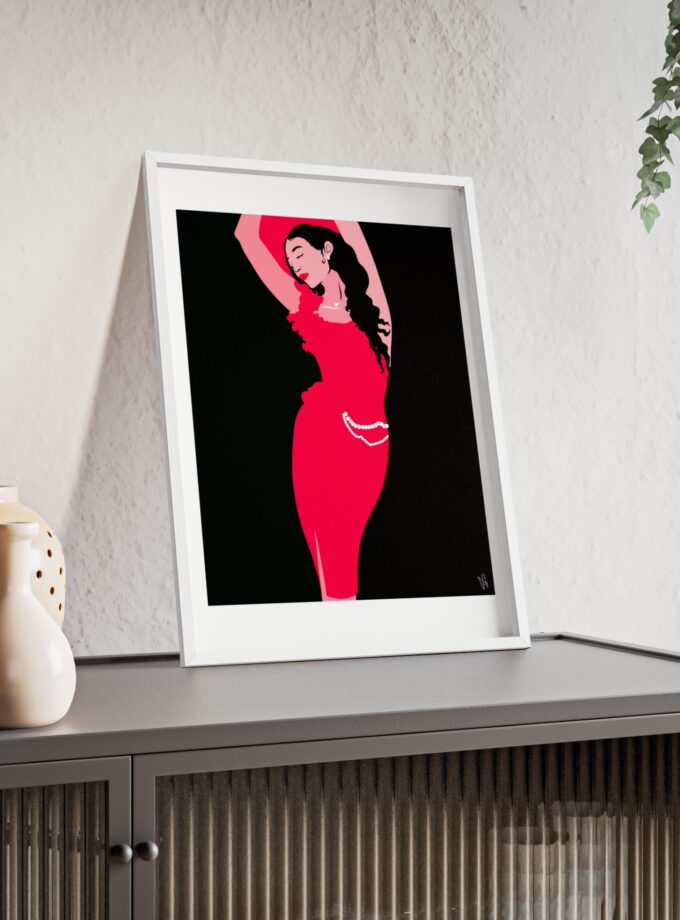 Goddess Poster, Framed