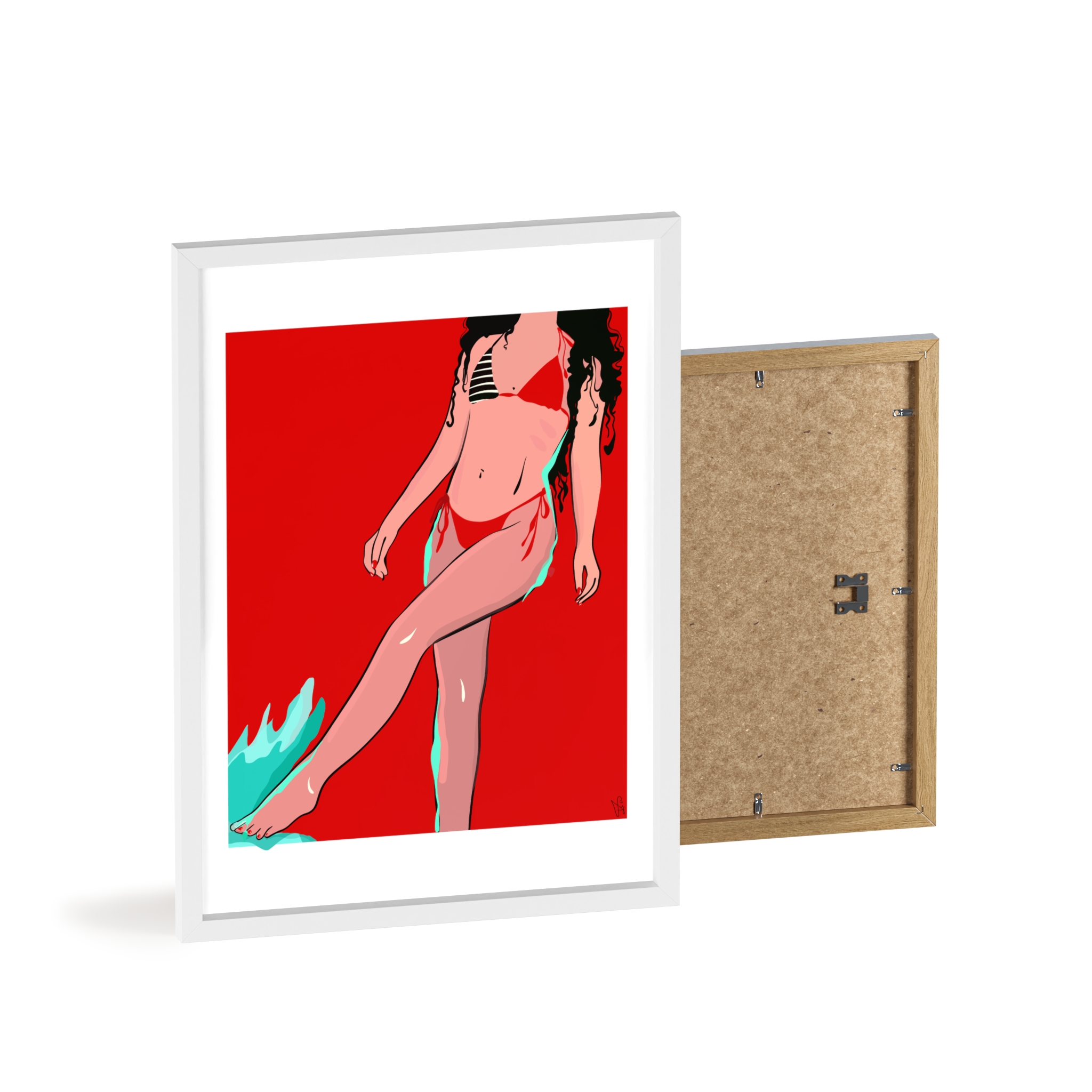 Budva Poster, Framed - Image 58