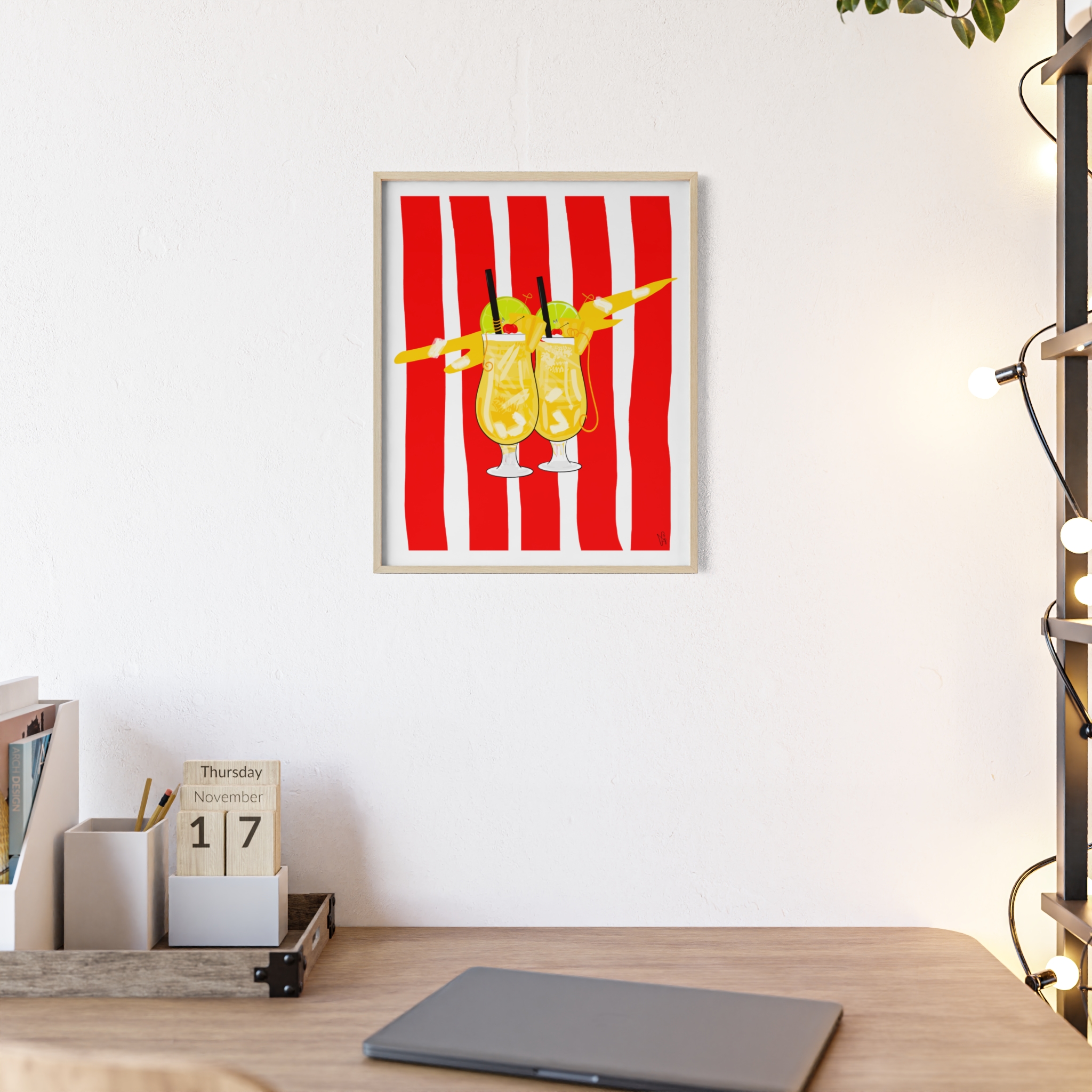 Pina Colada Poster, Framed - Image 12
