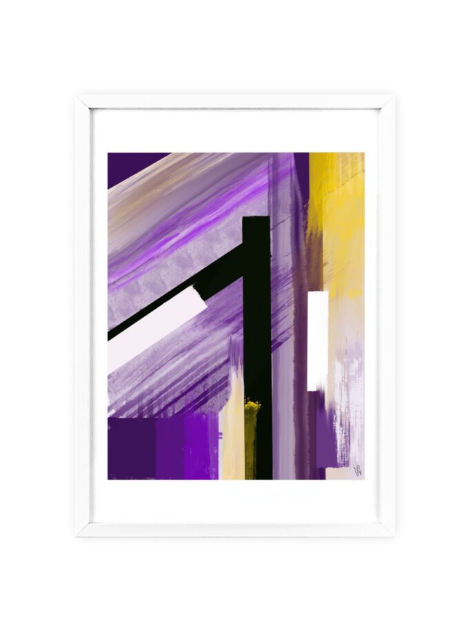 Lilac Poster, Framed