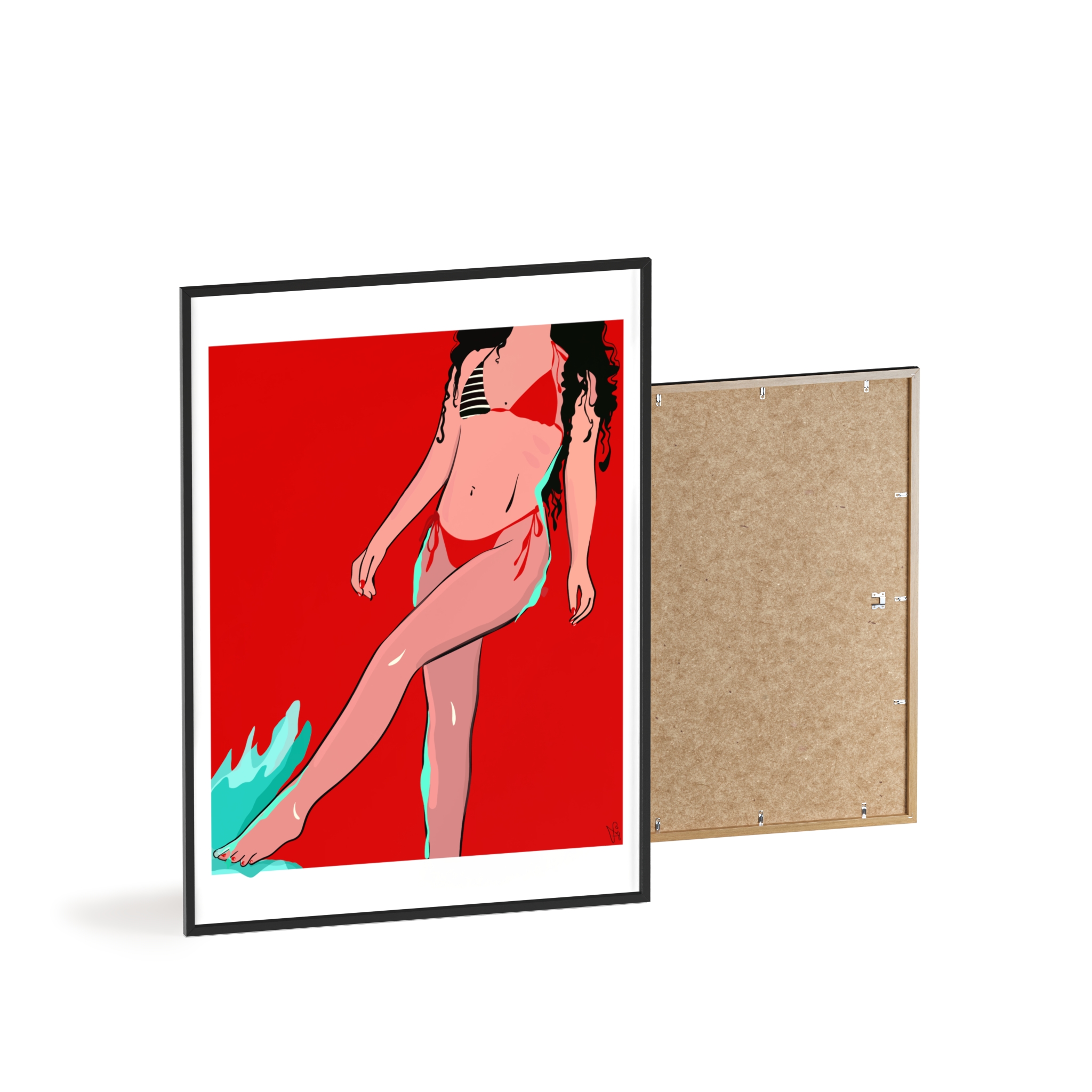 Budva Poster, Framed - Image 22