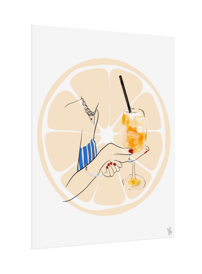 Mimosa in Dubrovnik Poster