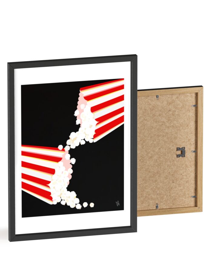 September Date Poster, Framed