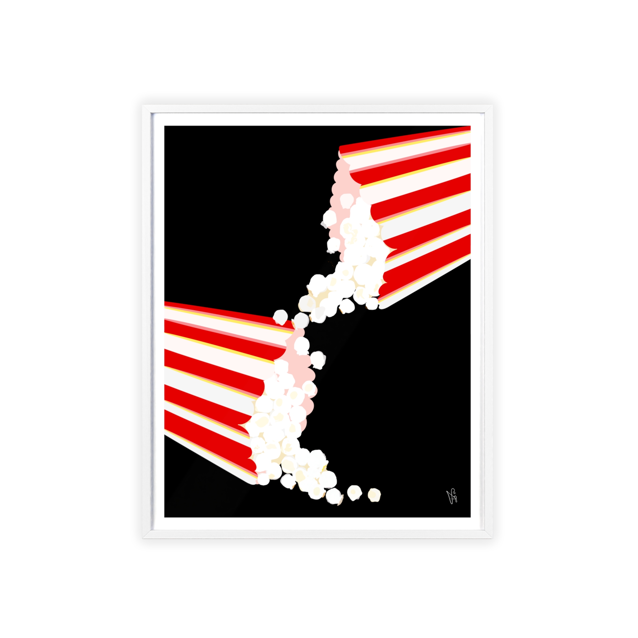 September Date Poster, Framed - Image 9