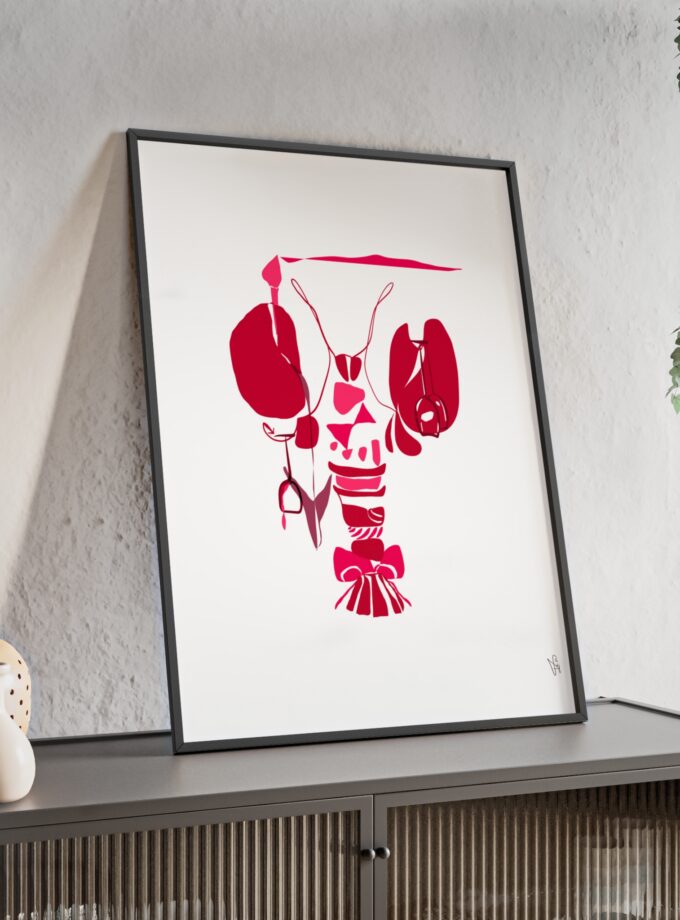 Chef's Kiss Poster, Framed