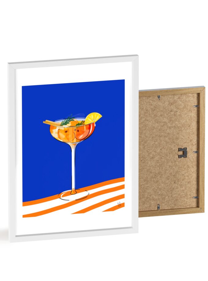 Apple Cider Poster, Framed