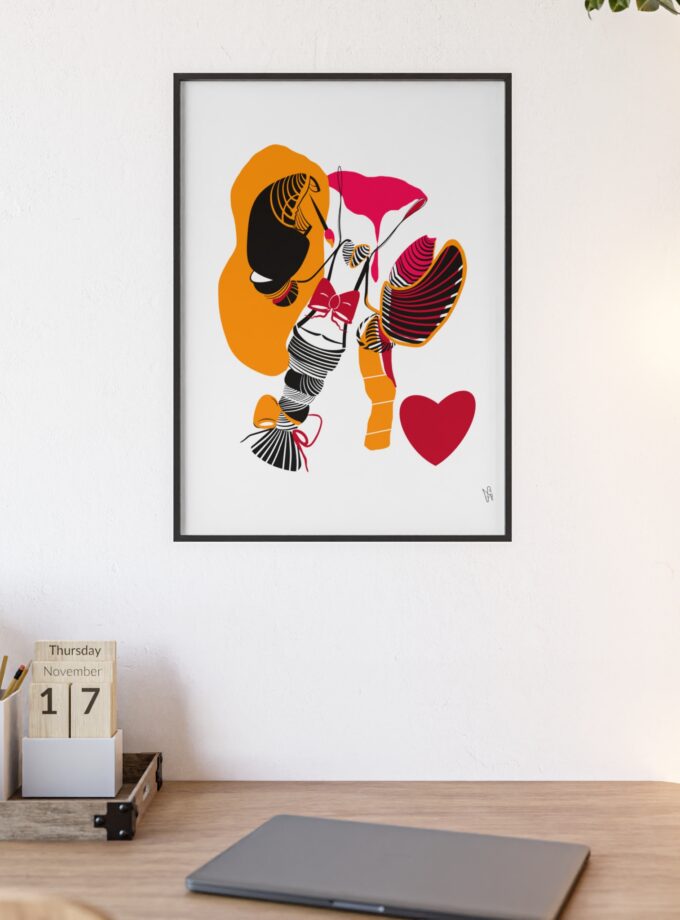 El Maestro Poster, Framed