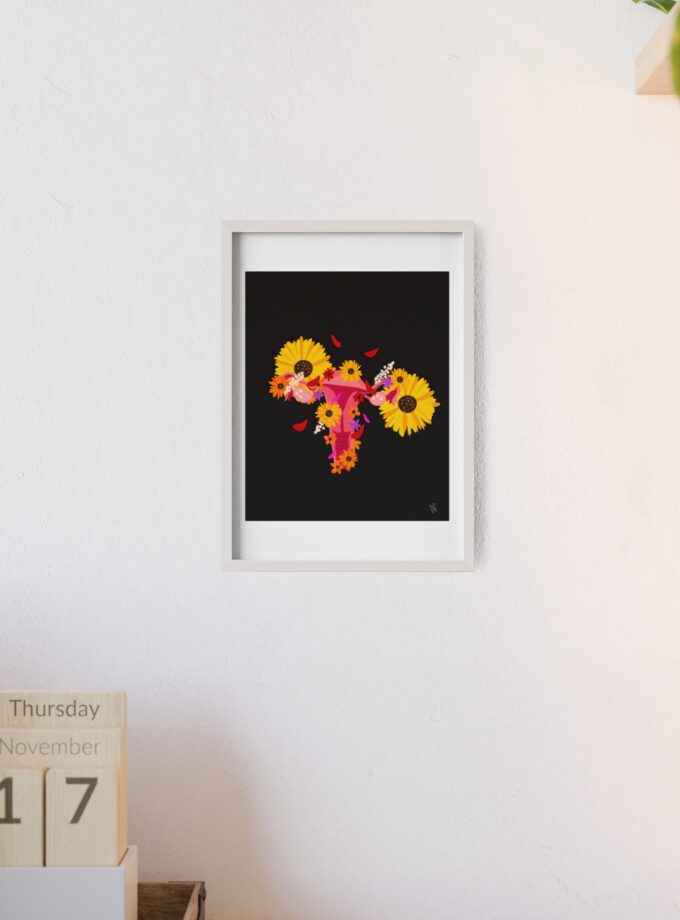 Nature Is Healing Poster, Framed