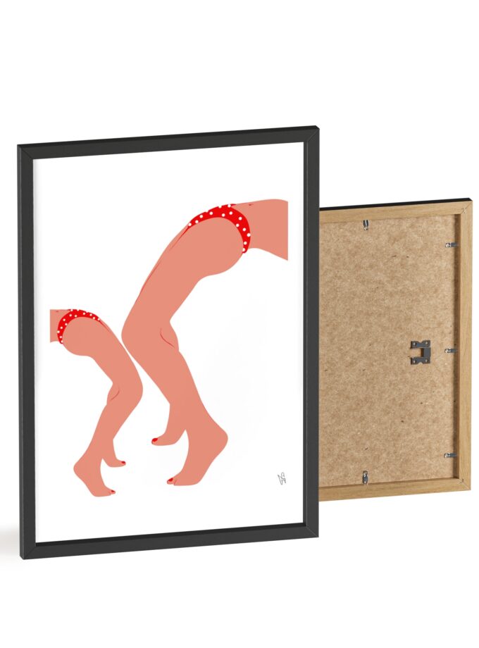 Sisters Poster, Framed