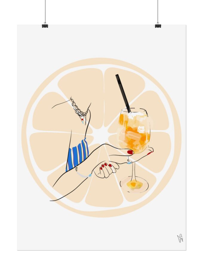 Mimosa in Dubrovnik Poster