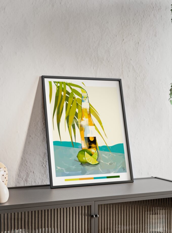 Beer In Kraljev Gaj Poster, Framed