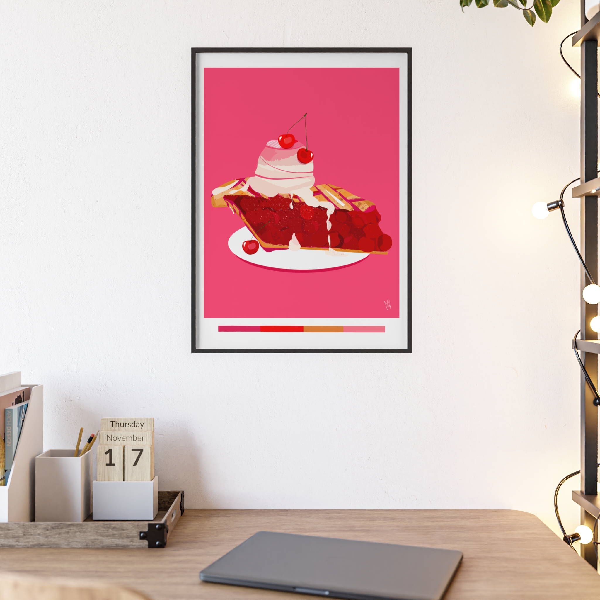 Cherry Pie Poster, Framed - Image 24