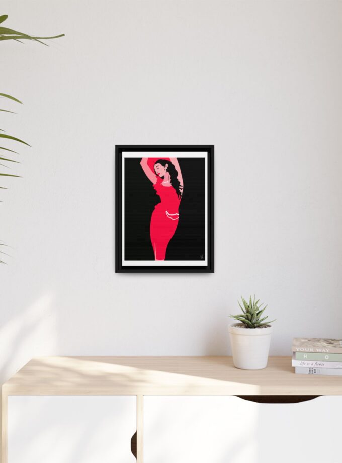Goddess Canvas, Framed