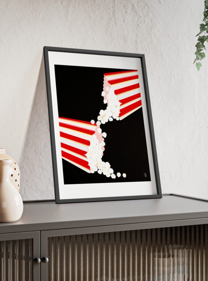 September Date Poster, Framed