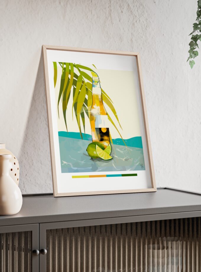 Beer In Kraljev Gaj Poster, Framed