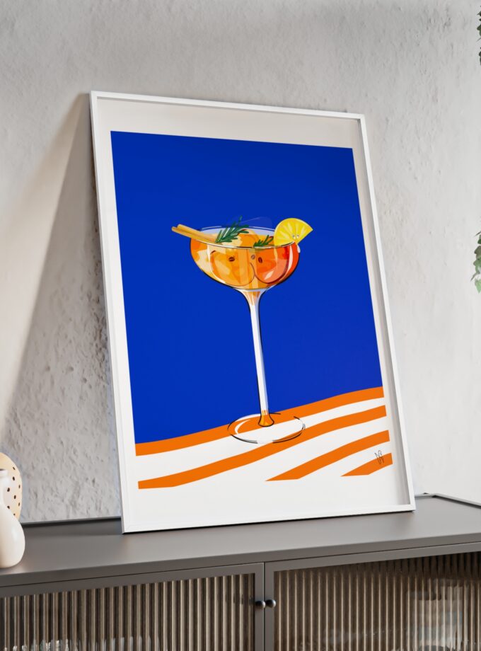 Apple Cider Poster, Framed