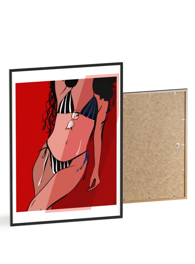 Where Are My Glasses? Poster, Framed