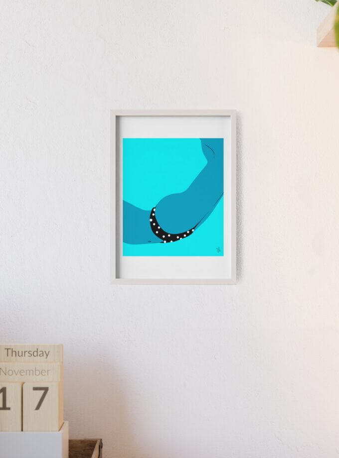 Dive In Poster, Framed
