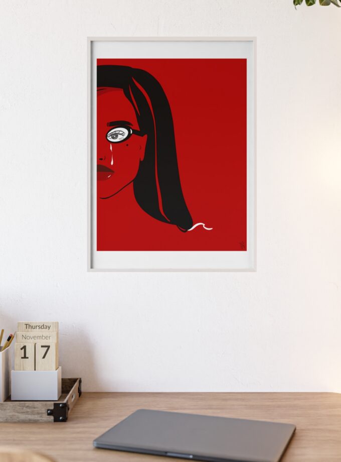 Writer Poster, Framed