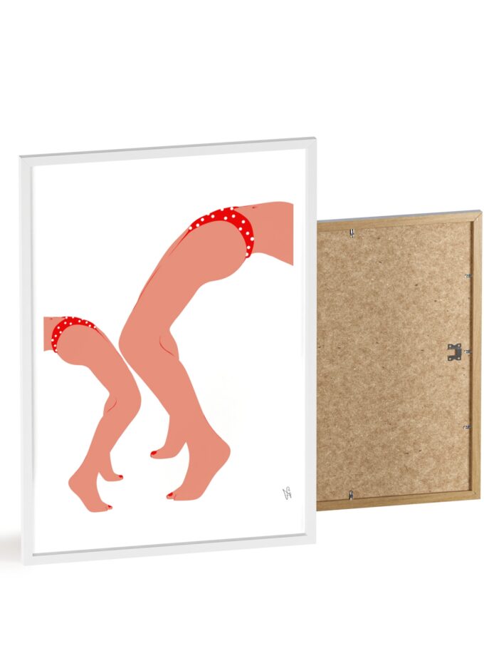 Sisters Poster, Framed