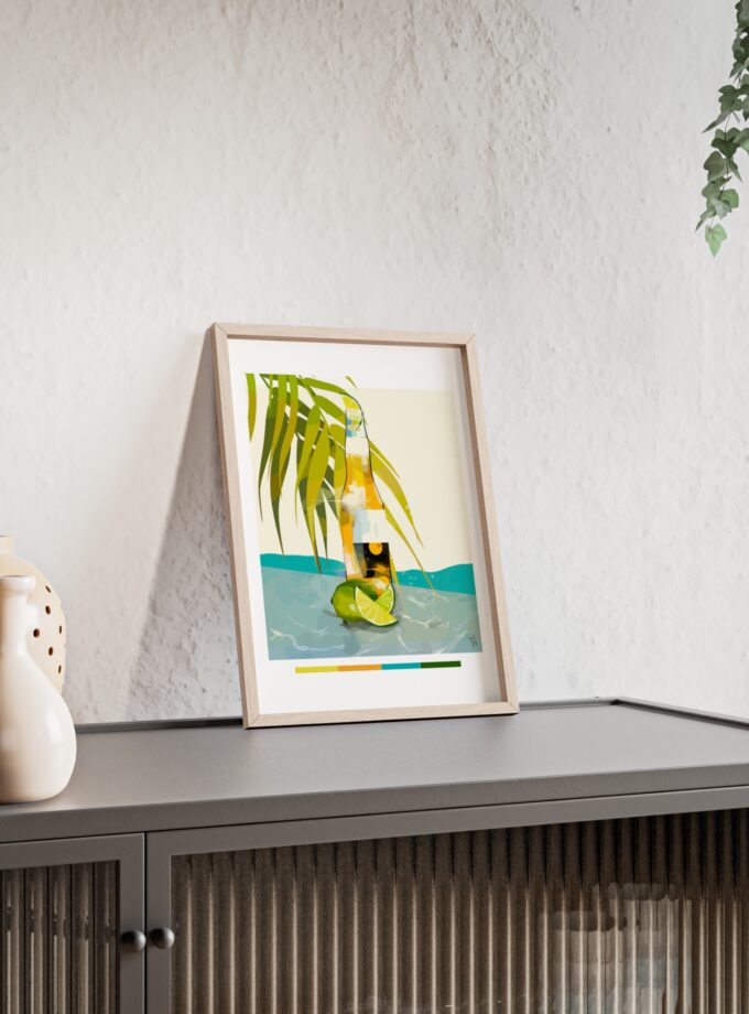 Beer In Kraljev Gaj Poster, Framed