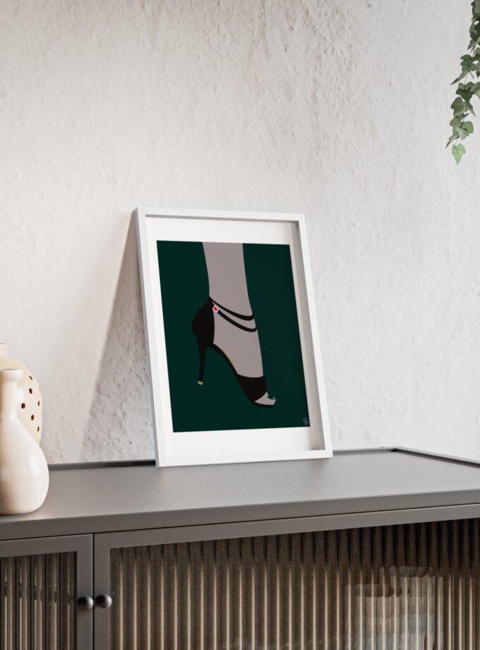 Emerald Poster, Framed