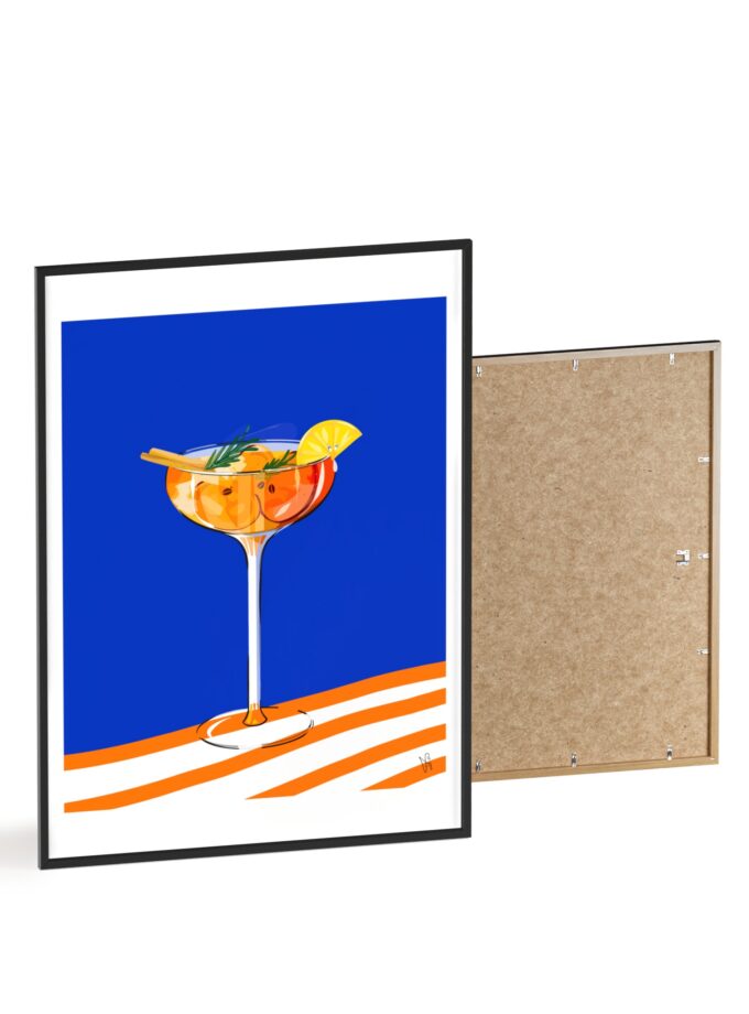 Apple Cider Poster, Framed