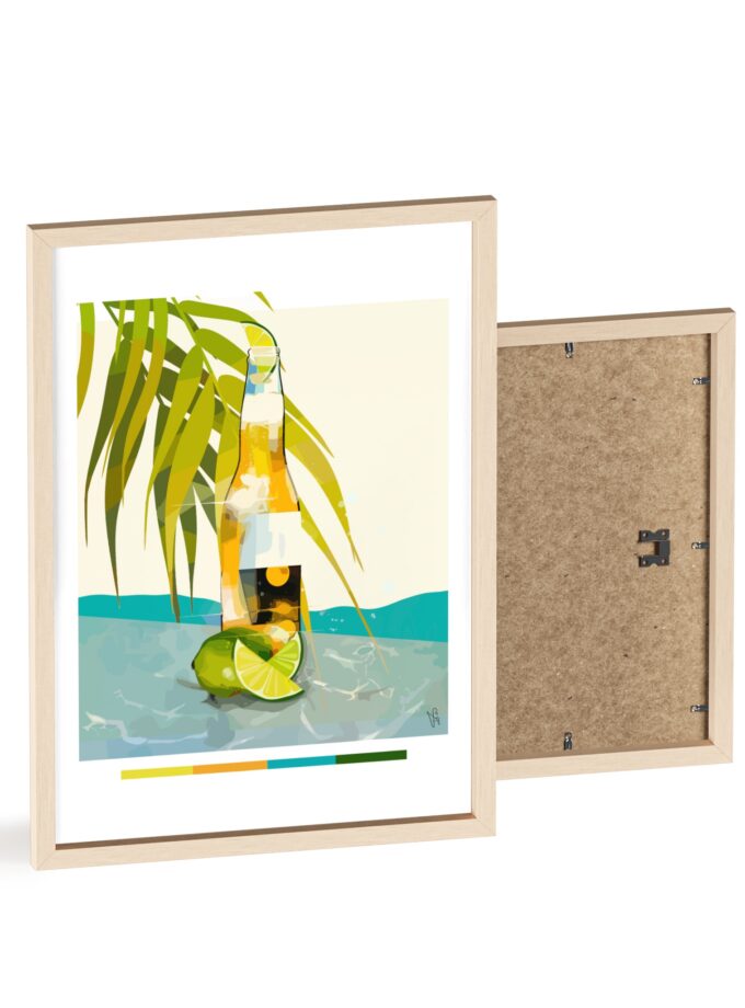 Beer In Kraljev Gaj Poster, Framed