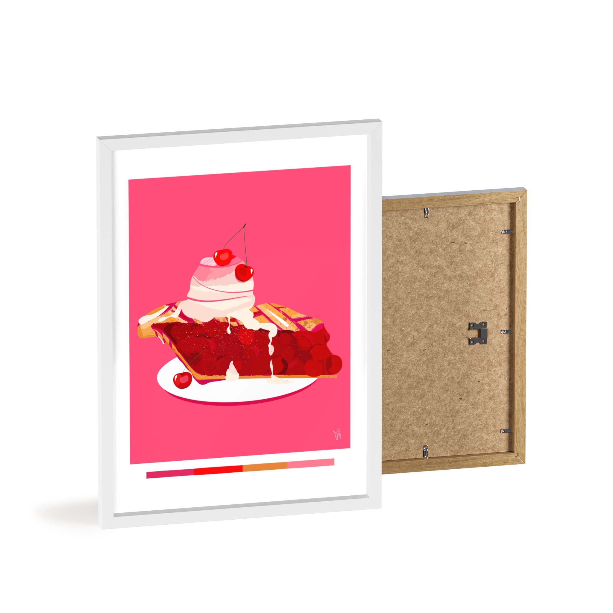 Cherry Pie Poster, Framed - Image 58