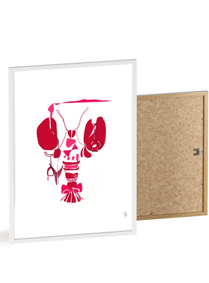 Chef's Kiss Poster, Framed